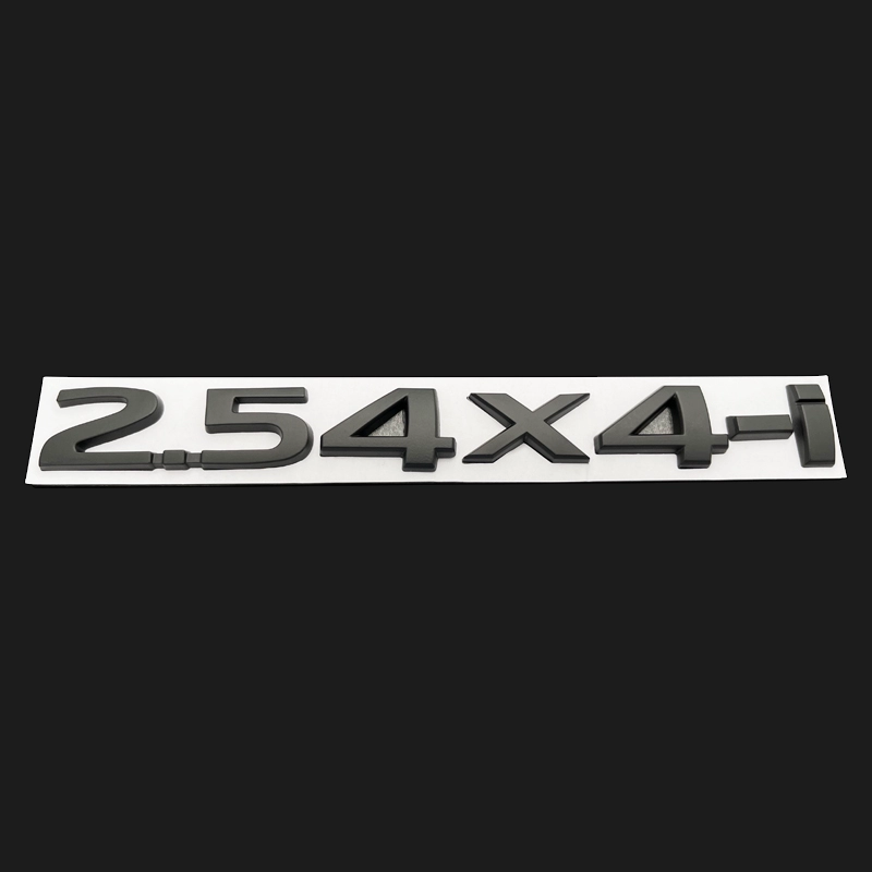 Xinqijun x-Trail English Letters Logo Bài 2.5 4x4-i Logo Hộp sau dán logo xe samurai màu đen decal dán xe ô to tem dan xe oto 