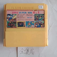 8 -bit FC Ранняя интегрированная игровая карта 6 -In -ninja лягушка и Double Dragon Rocket Man
