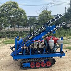 Копер 山地用钻孔机 全液压光伏打桩机一机多用 轻型液压履带小钻机