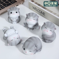 Милый аксессуар для офиса, настольная подарочная коробка, кот, подарок на день рождения