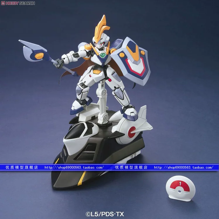 Картонная фигура Bandai LBX Elysionrs Elisen в чёрном дельфине костюм с пультом дистанционного управления