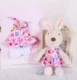Quần áo búp bê đường chính hãng Thay thế Bunny dễ thương Đồ chơi sang trọng Rag Doll Quần áo búp bê Váy - Đồ chơi mềm