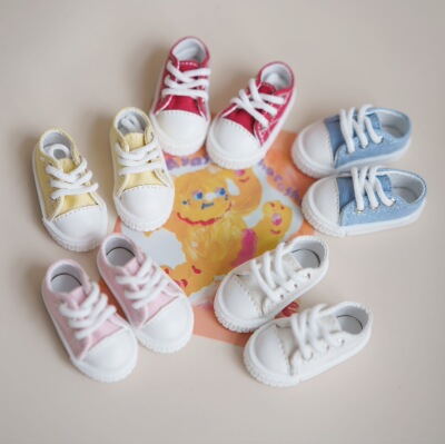 taobao agent Doll, clothing with accessories, footwear, sports shoes, universal sneakers, scale 1:6