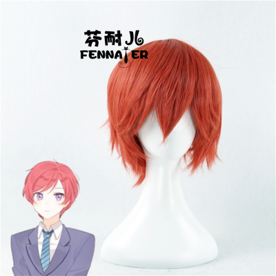 taobao agent Fenner lovelive turn [Nishi Musto] Mixed red short hair cosplay anime wig