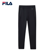 Quần Fila Fila Quần nữ mùa đông Thể thao mới Quần thun co giãn đơn giản Quần thời trang đơn giản - Quần thể thao