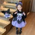 thoi trang haloween Bé gái Halloween cosplay phù thủy bí ngô váy trẻ em ăn mặc trang phục dành cho trẻ em và trẻ em trung niên dạ quang váy đèn lồng happy happy halloween Trang phục haloween