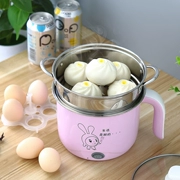 Nồi trứng 304 hấp trứng hai lớp đa chức năng bằng thép không gỉ luộc trứng tự động tắt nguồn cháo mini tạo tác - Nồi trứng