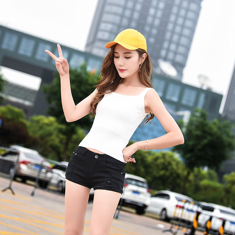 超短裤女 春夏季新款8紧身低腰夜店热裤性感短裤衩潮