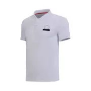 Thời trang thể thao nam Li Ning áo sơ mi polo ngắn tay áo thun thể thao ve áo mùa hè 2018 APLN139-1-2