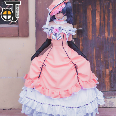 taobao agent FIN -free cos rental black deacon COSPLAY clothing female Charlizuya Bird Animation Anime showcased goods