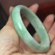 Phúc lợi bắn tự nhiên đích thực emerald màu Quý Châu ngọc bích vòng đeo tay mô hình vụ nổ nữ ngọc bích ngọc bích vòng đeo tay