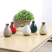 Zakka tạp hóa gốm thủ công quà tặng bình rượu chai sáng tạo trang trí nội thất trang trí - Vase / Bồn hoa & Kệ