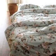 Đôi mảnh đơn ký túc xá của vải lanh và cotton Khăn 1,5m 1.8m2.0 khăn trải giường bông khăn trải giường đơn - Khăn trải giường