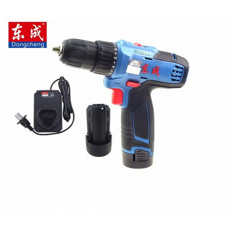 Dongcheng DCJZ1201E LITHIUM ĐIỆN TẠO ĐIỆN khoan pin makita chính hãng Máy khoan đa năng