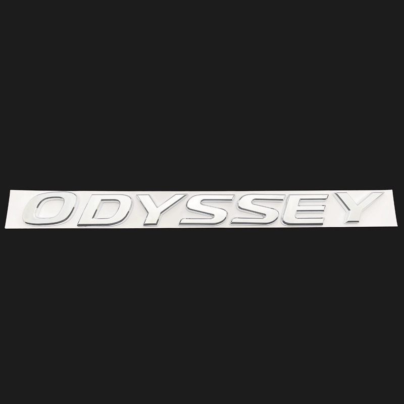 decal xe oto Logo OD Raca mới Odyssey Odyssey English Letters trước nhãn giữa nhãn giữa lô gô ô tô logo các hãng xe ô tô 