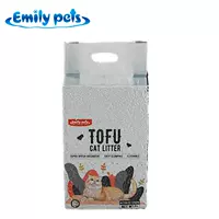 Эмили активированная углеродная тофу кошачий песок 6 л 6л