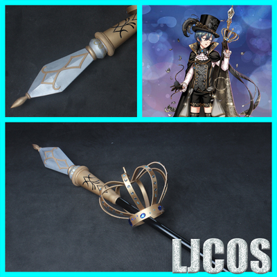 taobao agent [LJCOS] Dream 100 Black Deacon Lien Charles Awakening Long Gun Crushed Crow COSPLAY prop