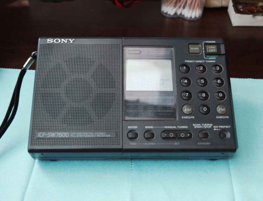SONY ICF-SW7600GR FMラジオ