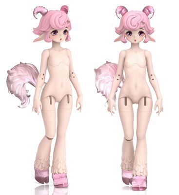 taobao agent [Guancang] Free shipping BJD/DD doll Beasts MDD half -dimensional 4 -dimensional 4 -minute female baby baby/Faye