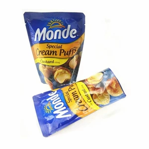 Филиппин импортированная закуска Monde Momo Daoshi's Chocolate Sandwich Cream Puff 25G*6 包 Post