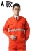 Quần áo lao động phù hợp với nam dài tay thắt lưng dải phản quang trạm xăng dịch vụ kỹ thuật bảo trì đường bộ dịch vụ vệ sinh mỏ dầu - Bộ đồ Bộ đồ