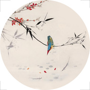Su thêu DIY kit người mới bắt đầu đột quỵ chim tre hoa và chim tự học thêu tay sơn trang trí bán thành phẩm