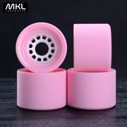 Mikalong 2017 mới dài nhảy ván trượt bánh xe ván trượt bánh xe đường 70 * 51MM câm mặc bánh xe mềm - Trượt băng / Trượt / Thể thao mạo hiểm