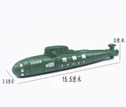Tàu ngầm lặn mẹ mô hình quân sự bảng cát đồ chơi tĩnh mô hình nhựa biển chiến tranh quân sự mô hình