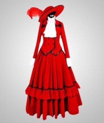 taobao agent Red dress, clothing, cosplay