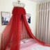 Công chúa phòng hộ gia đình màn chống muỗi giường đôi rèm màn rèm trần 1,8m1,5m giường trang trí sợi giường rèm - Bed Skirts & Valances rem giuong Bed Skirts & Valances