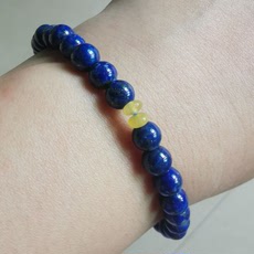 Браслет четки 伊斯兰回族礼拜用品泰斯比哈 33颗青金石6mm手链款念珠赞珠