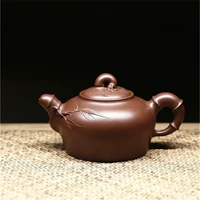 Yixing Dingshan Gu Jingzhou Zisha Nồi Handmade Chính Hãng Nghệ Sĩ Dân Gian Nổi Tiếng Handmade Zhou Liying Rongzhu bộ ấm trà bằng đất	