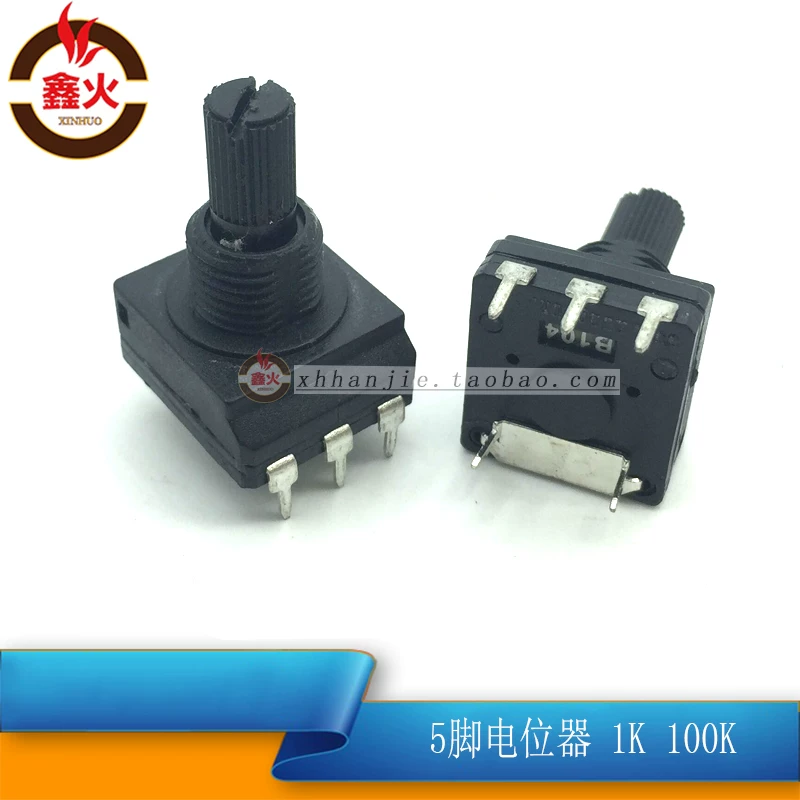 5-футовый потенциометр 1K B102/100K B104, WSE, резьба DC, алюминиевый сварочный станок, панель управления обычно используется