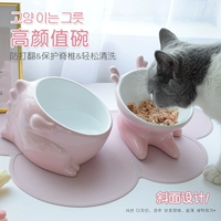 Кошачья чаша керамическая защитная позвоночник -Кервикальная собачья чаша для собак горшок кошка кошачья вода вода кошка кошка питьевая вода чаша