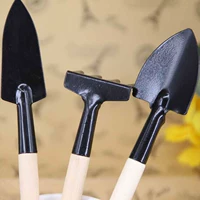 Мини -три -предметные садовые инструменты лопатка граблей сад посуда Семейство горшечные растения Специальные посадки цветы