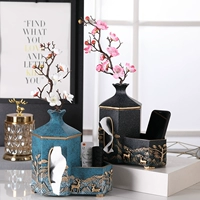 Салфетки, настольный журнальный столик, пульт, универсальная коробка для хранения, украшение, китайский стиль
