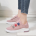 Chic Velcro nữ nền tảng 2018 mới của Hàn Quốc phiên bản của hoang dã dây đai tăng vải giày thường giày thể thao của phụ nữ Plimsolls
