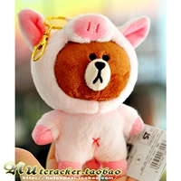Медведь изменения в розовых поросят