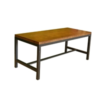 Цвет бревенчатого цвета с одним столом 200x80