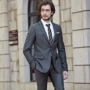 Suit nam phù hợp với mỏng giản dị đẹp trai ăn mặc lịch sự quý ông khí chất nam nhỏ phù hợp với đôi kinh doanh phù hợp với nam - Suit phù hợp quần áo nam 