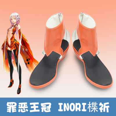 taobao agent E9594 Crown Crown Inori 楪 Cosplay shoes