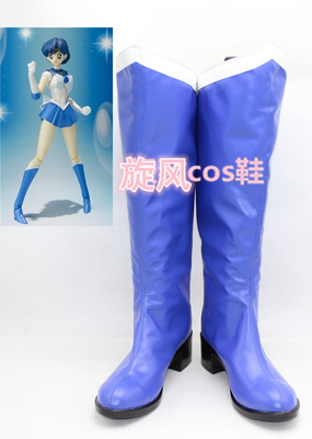 taobao agent Beautiful Sailor Soldier Mizuna cosplay shoes COS shoes customization