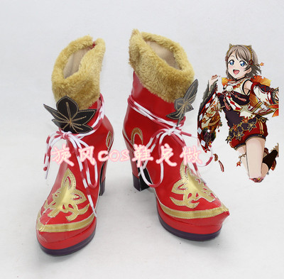 taobao agent C6143 lovelive! SUNSHINE Water Group Red Leaf Play All members awakened COSPLAY shoes COSPLAY shoes