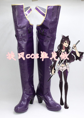 taobao agent C8638 RWBY Blackbrada COSplay Shoes COSPLAY shoes