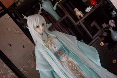 taobao agent [Love there is sound] BJD doll limited costume doll clothes three -point uncle size [Qianli Rivers]