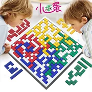 Đấu sĩ cờ vua 2-4 người vuông trò chơi trẻ em cờ vua cha mẹ và con tương tác câu đố máy tính để bàn đồ chơi Tetris