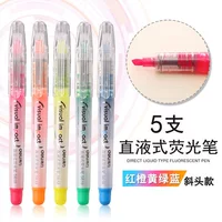 Флуоресцентный свежий маркер для школьников, цифровая ручка