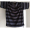Thêm mã lớn cộng với chất béo polo áo sơ mi nam mùa hè ve áo màu phù hợp với sọc T-Shirt lỏng phần mỏng triều lớn chất béo ngắn tay áo