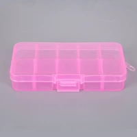 Розовая коробка для хранения, 10 ячеек