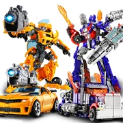 Đồ chơi biến hình King Kong 5 xe robot Optimus Prime Bumblebee làm bằng tay phiên bản hợp kim mô hình bé trai 6 tuổi - Gundam / Mech Model / Robot / Transformers